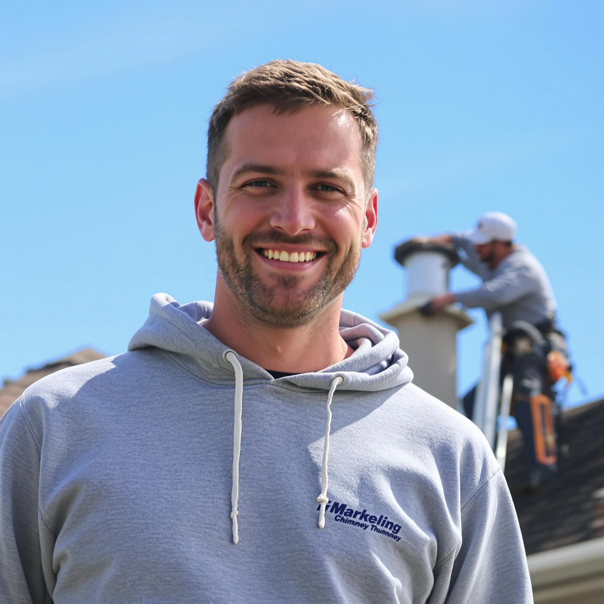 The Roswell Chimney Sweep team.