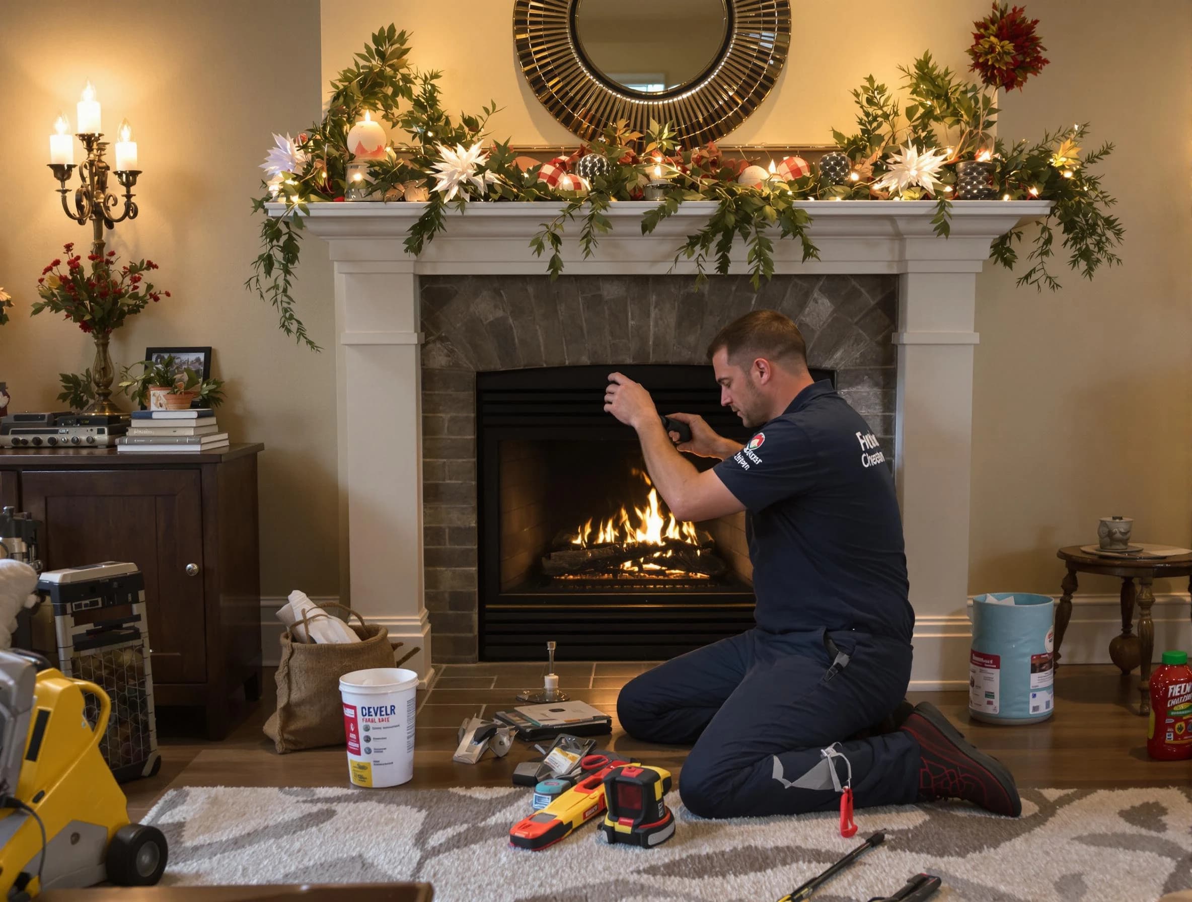 Roswell Chimney Sweep offering fireplace maintenance services in Roswell, GA
