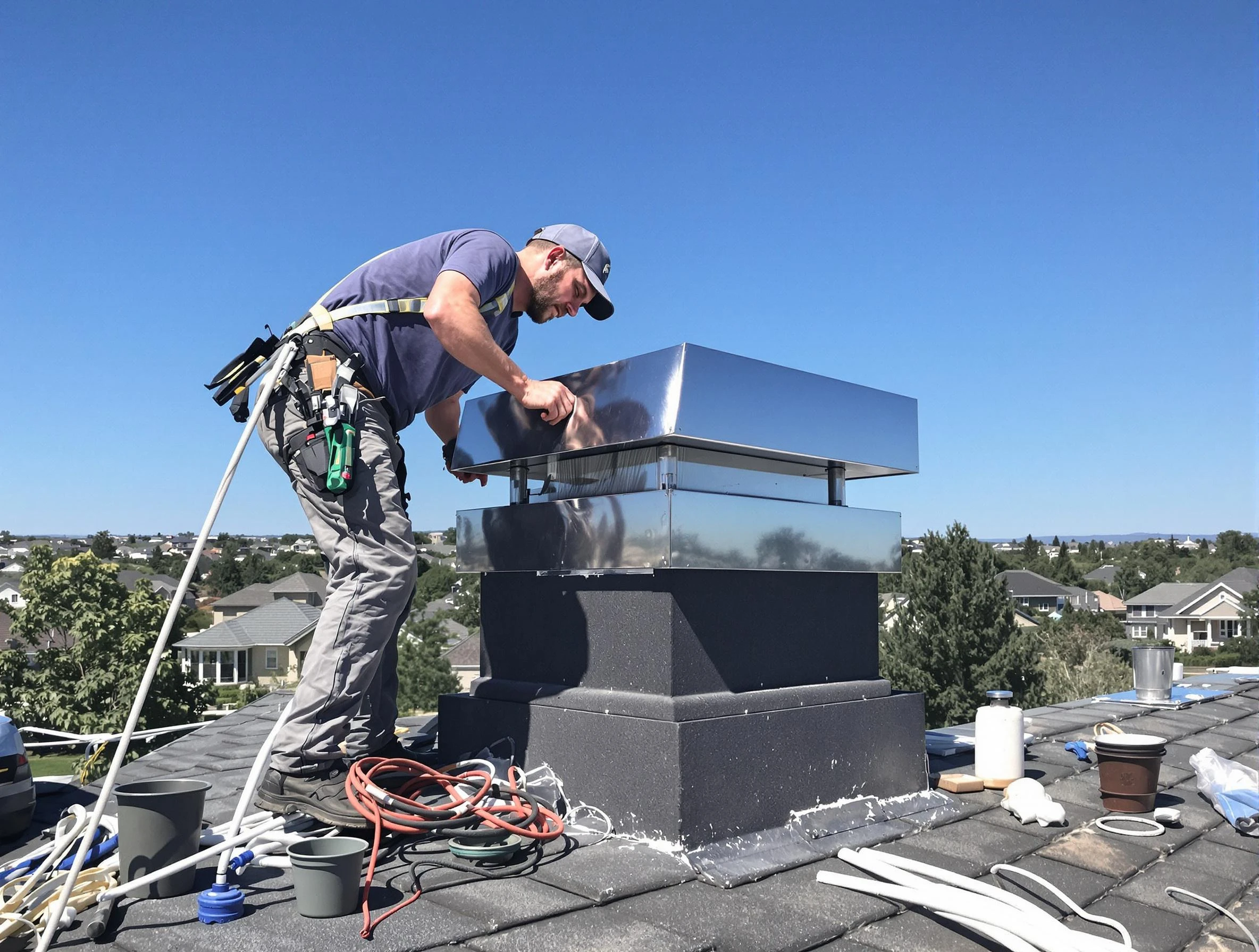 Chimney Cap Services service in Roswell, GA